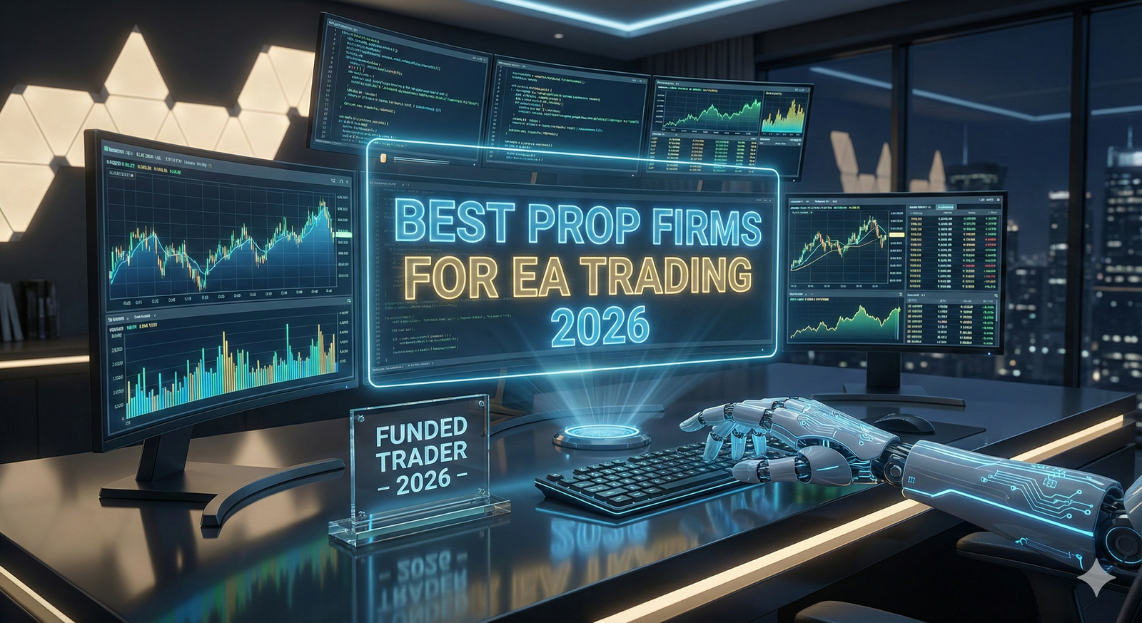 Top 5 Prop Firms That Allow EAs & HFT in 2026 (Tested & Verified)